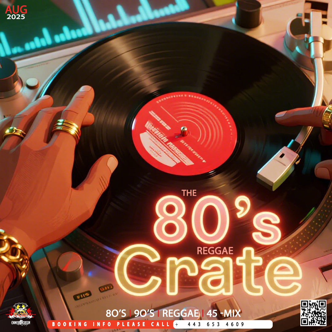 THE 8O'S REGGAE CRATE (EXCLUSIVE)