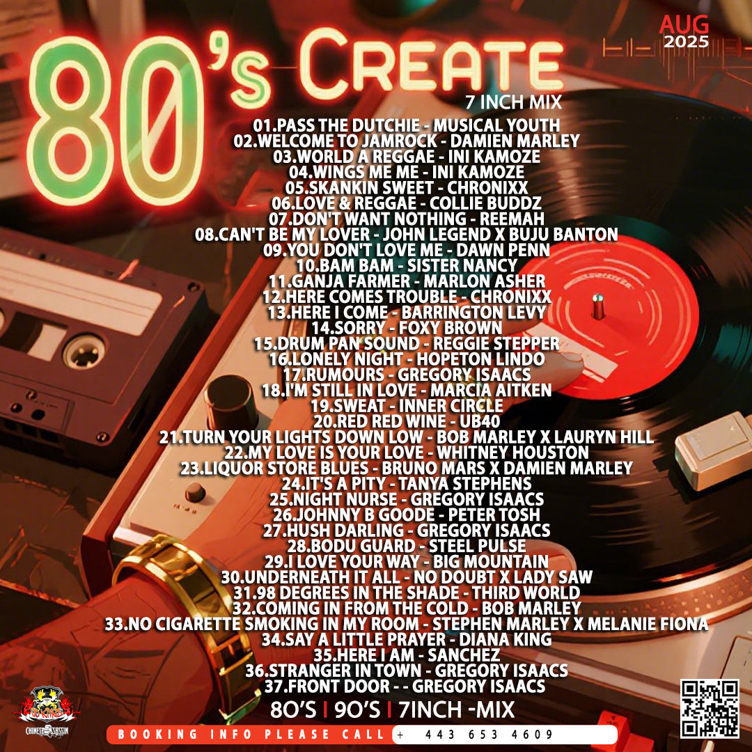 THE 8O'S REGGAE CRATE (EXCLUSIVE)
