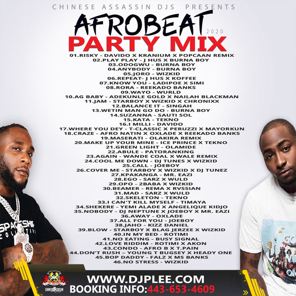 Afrobeats Party Mix  (Str88 Fire)