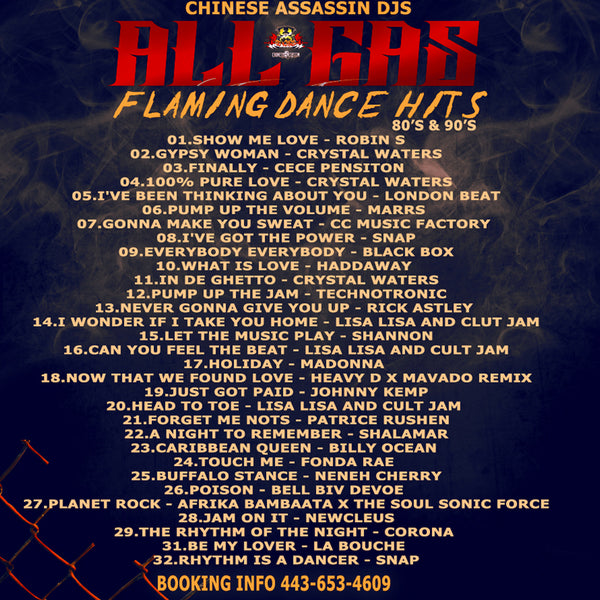 All Gas Flaming Dance Hits (Must Have)