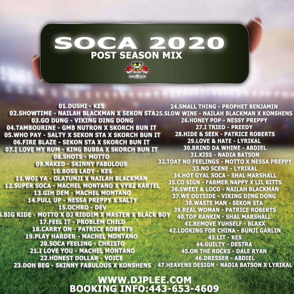 Soca 2020 (Post Season Mix)