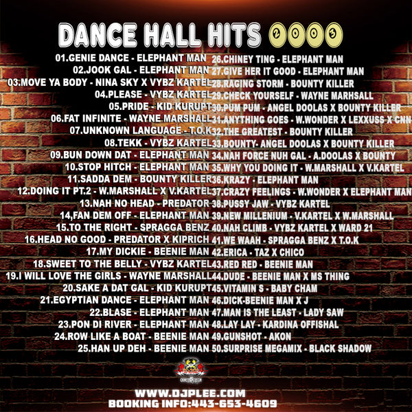 Dance Hall Hits (2003)