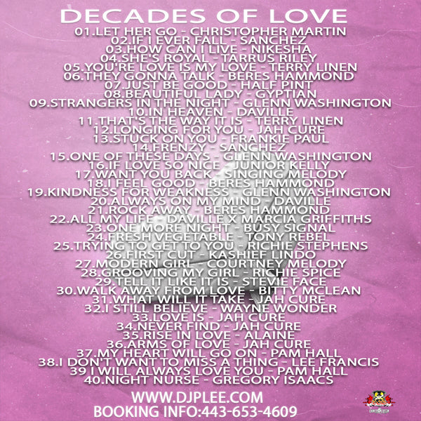 Decades Of Love (Must Must Have)