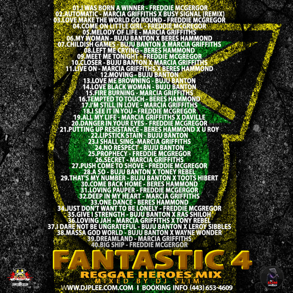 Fantastic 4 Reggae Hero's