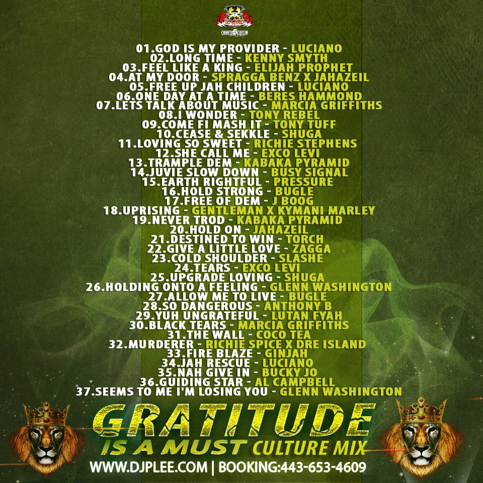 Gratitude Is A Must (Must Have)