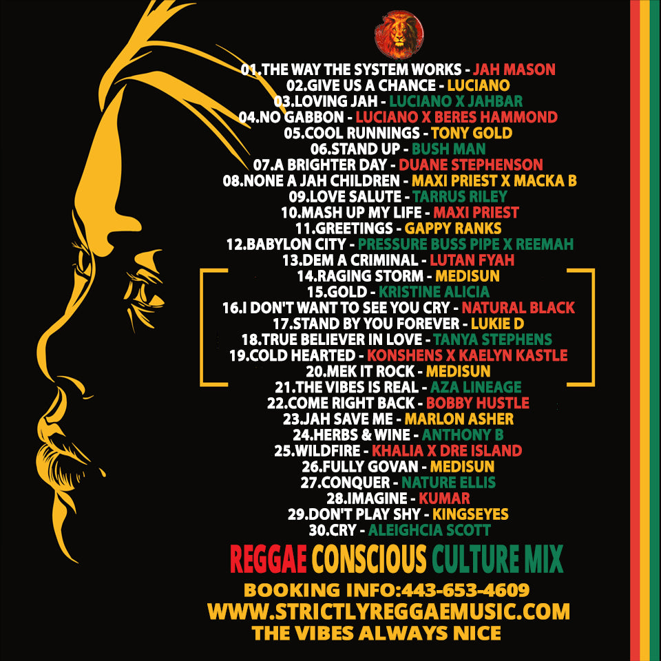REGGAE CONSCIOUS CULTURE MIX