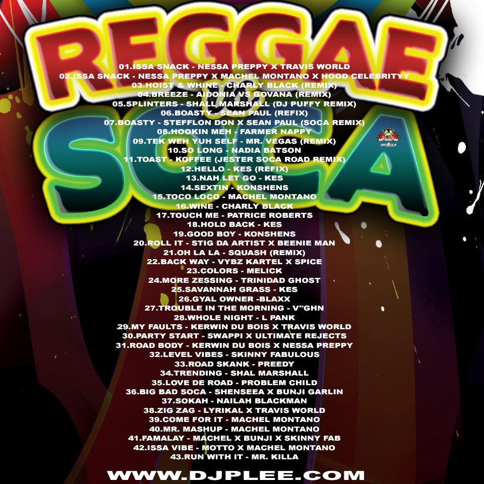 Reggae Vs Soca