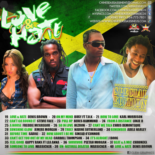 Turn Up Di Reggae x Love & Hate